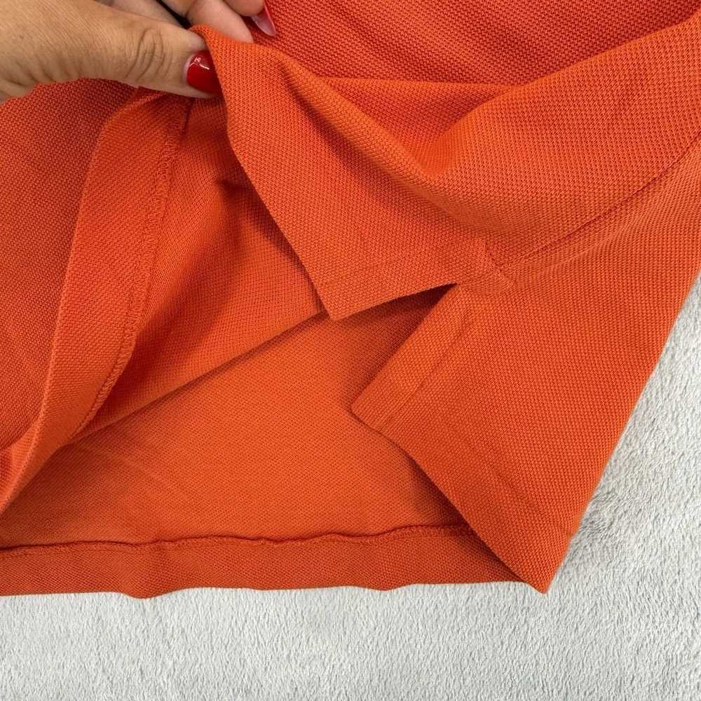 Polo Ralph Lauren Polo Shirt  Mens Sz 1XB Classic Fit Orange  Short Sleeve Pique